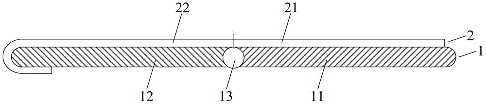 Folding display device and display equipment