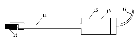 Device for measuring pore water pressure in frozen soil