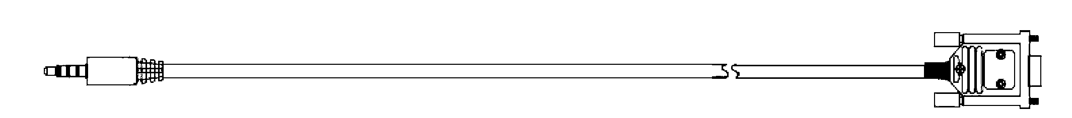 Connecting line, control method, control circuit and electronic equipment