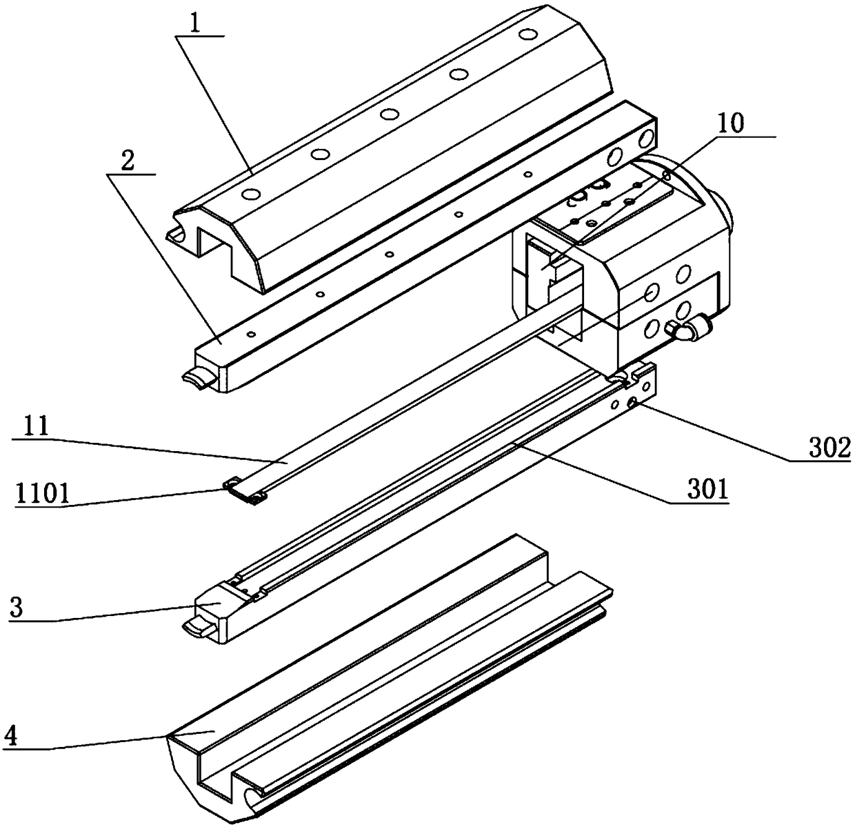 Polygon coiling needle for lithium coiling machine