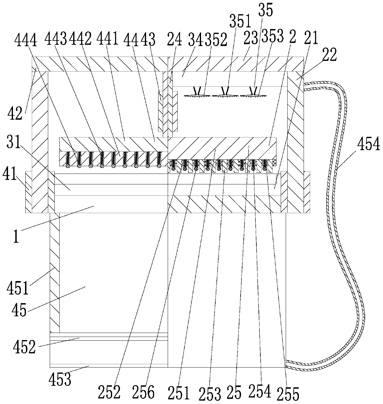 Integrated processing system for recycling packaging cartons