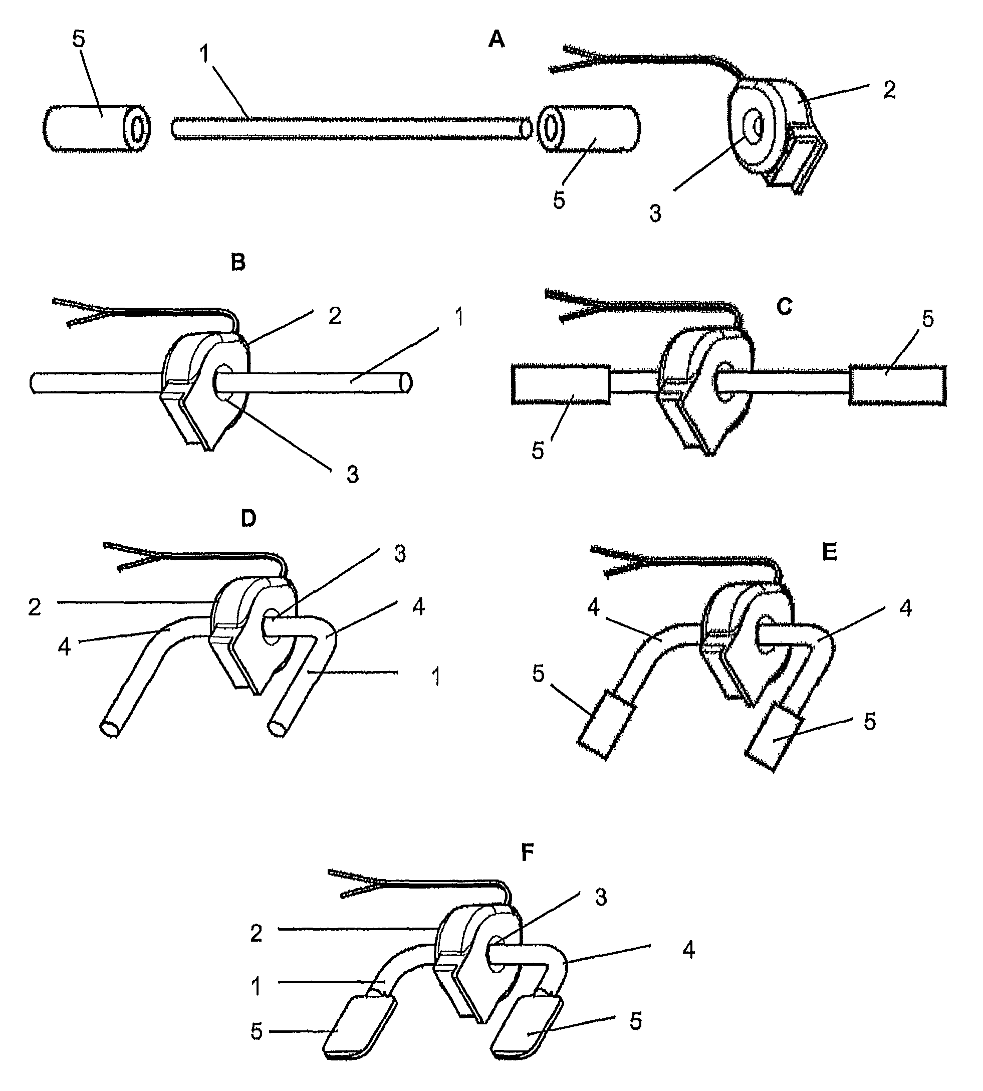 Method for producing a current metering device