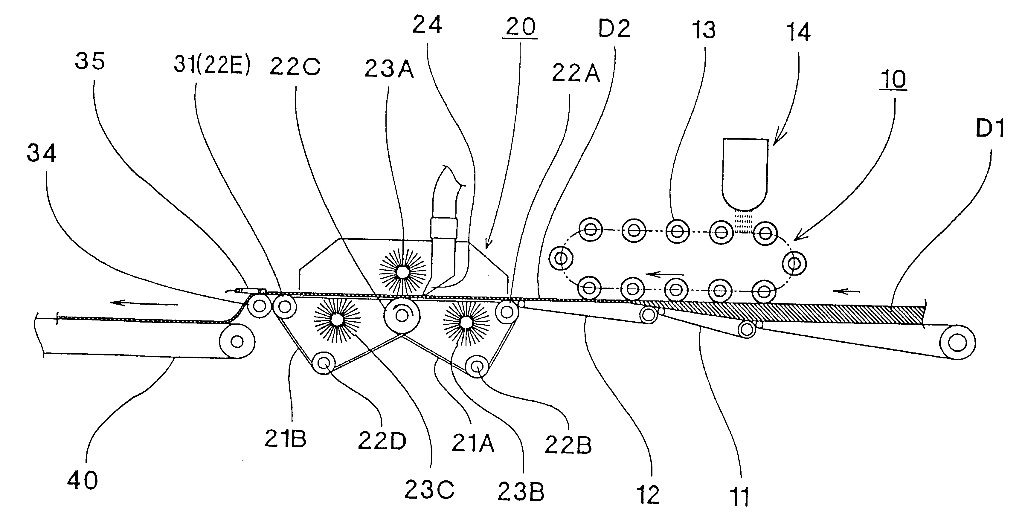 Transporting apparatus