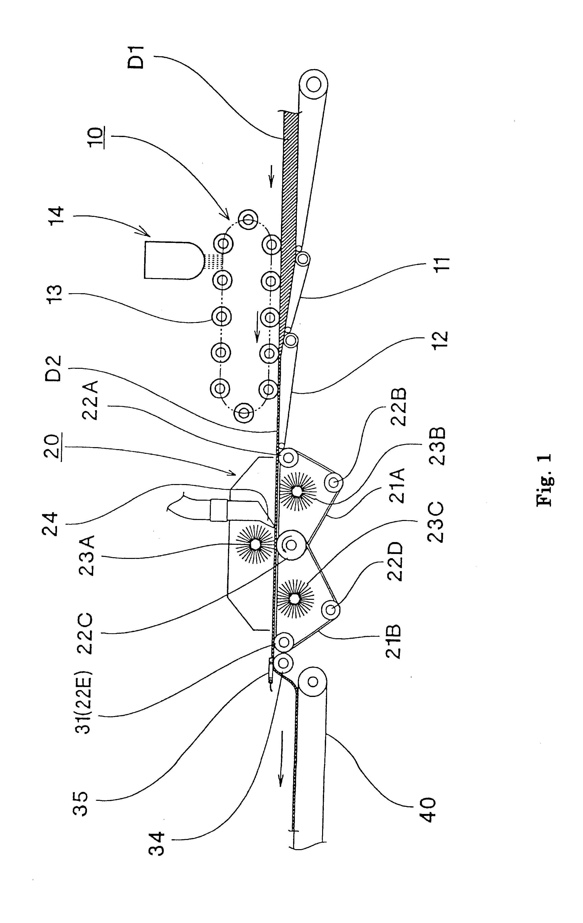 Transporting apparatus