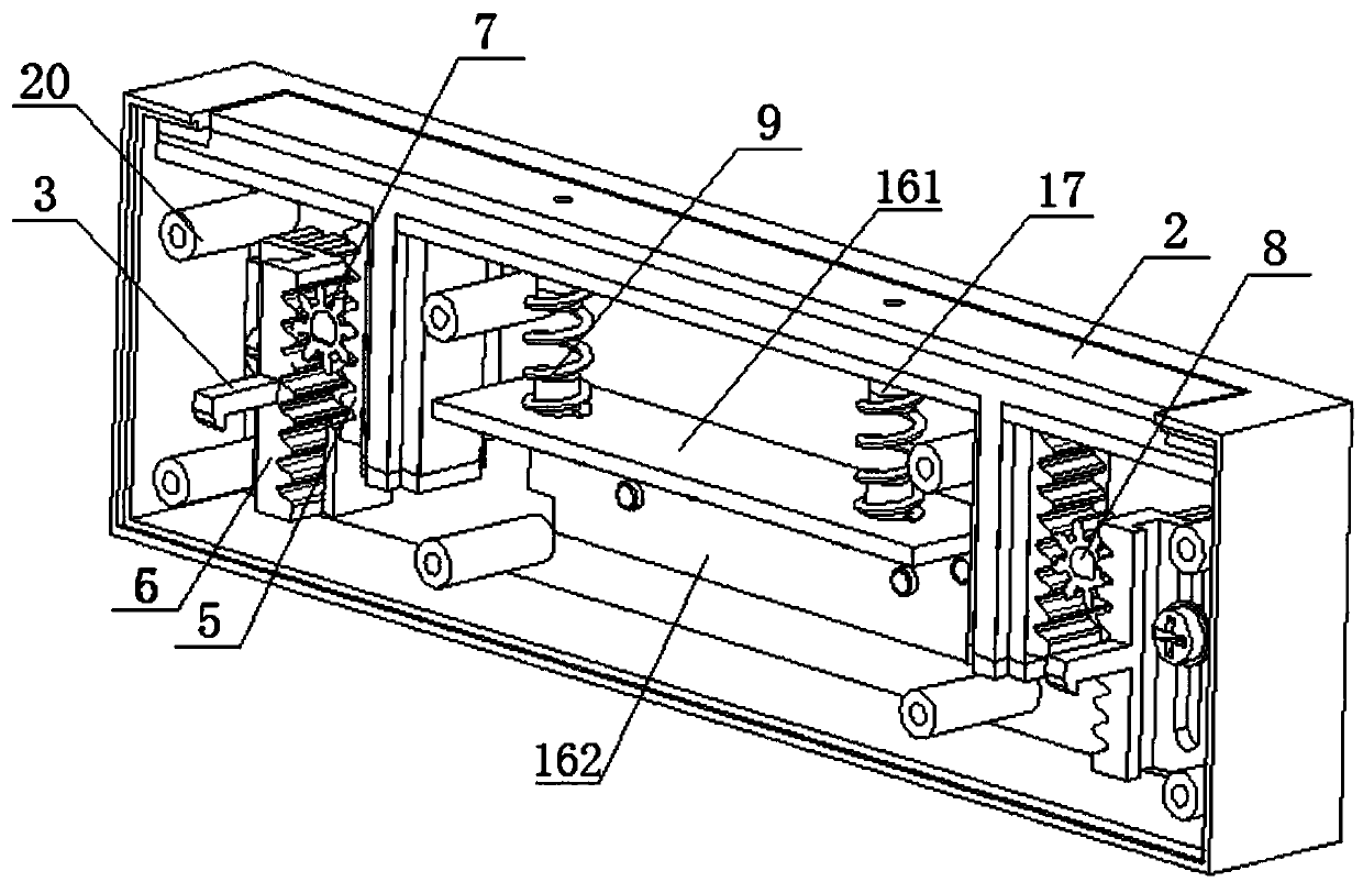 Reverse sliding pressing buckle mechanism, battery converter, battery and electric drive vehicle