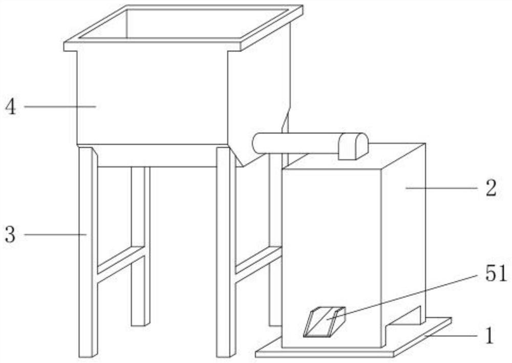 Cosmetic raw material crushing and grinding device