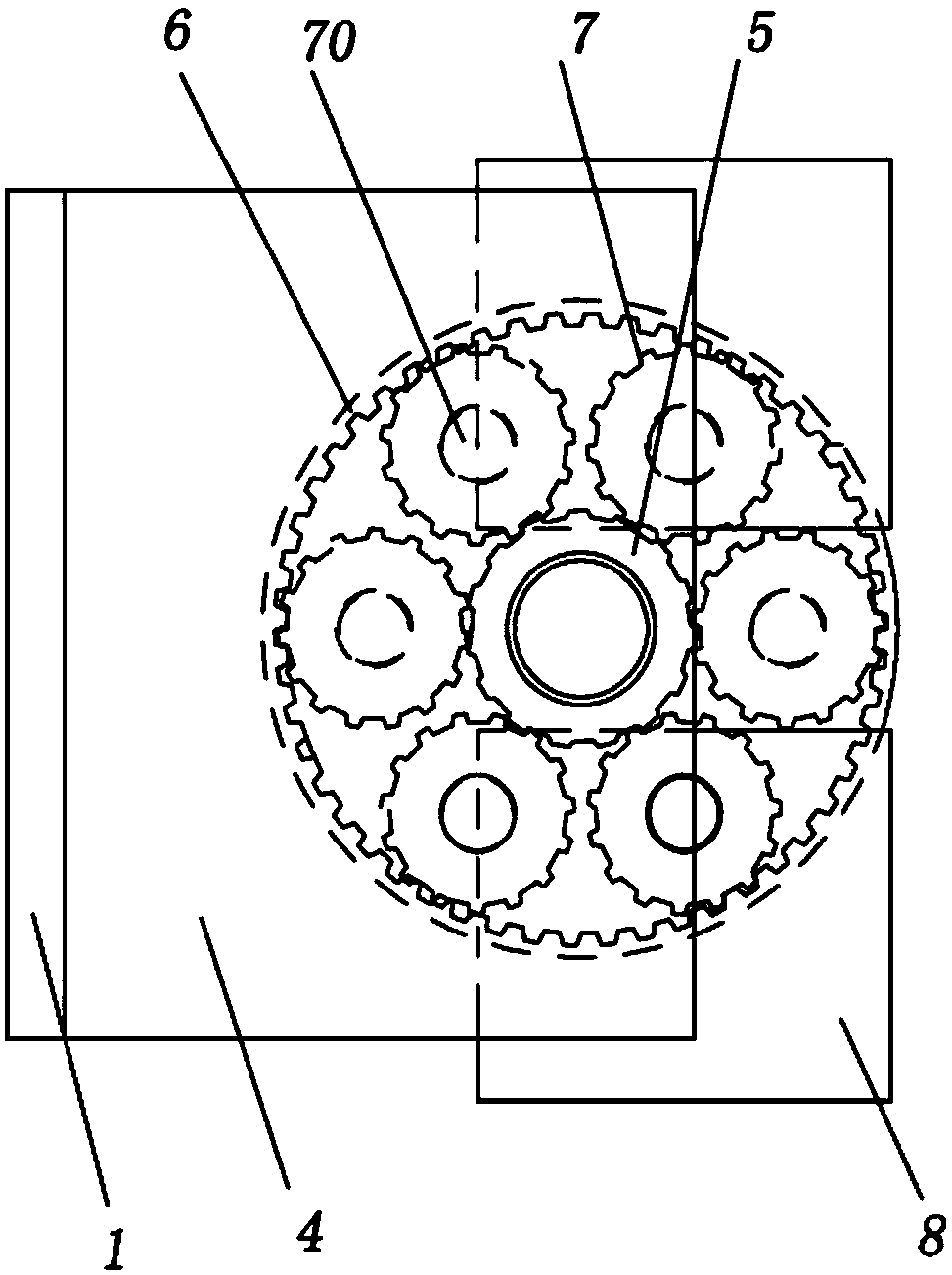 Processing equipment for high frequency transformers