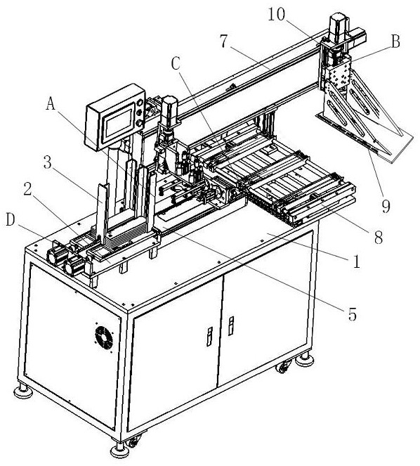 Cam plate automatic positioning device