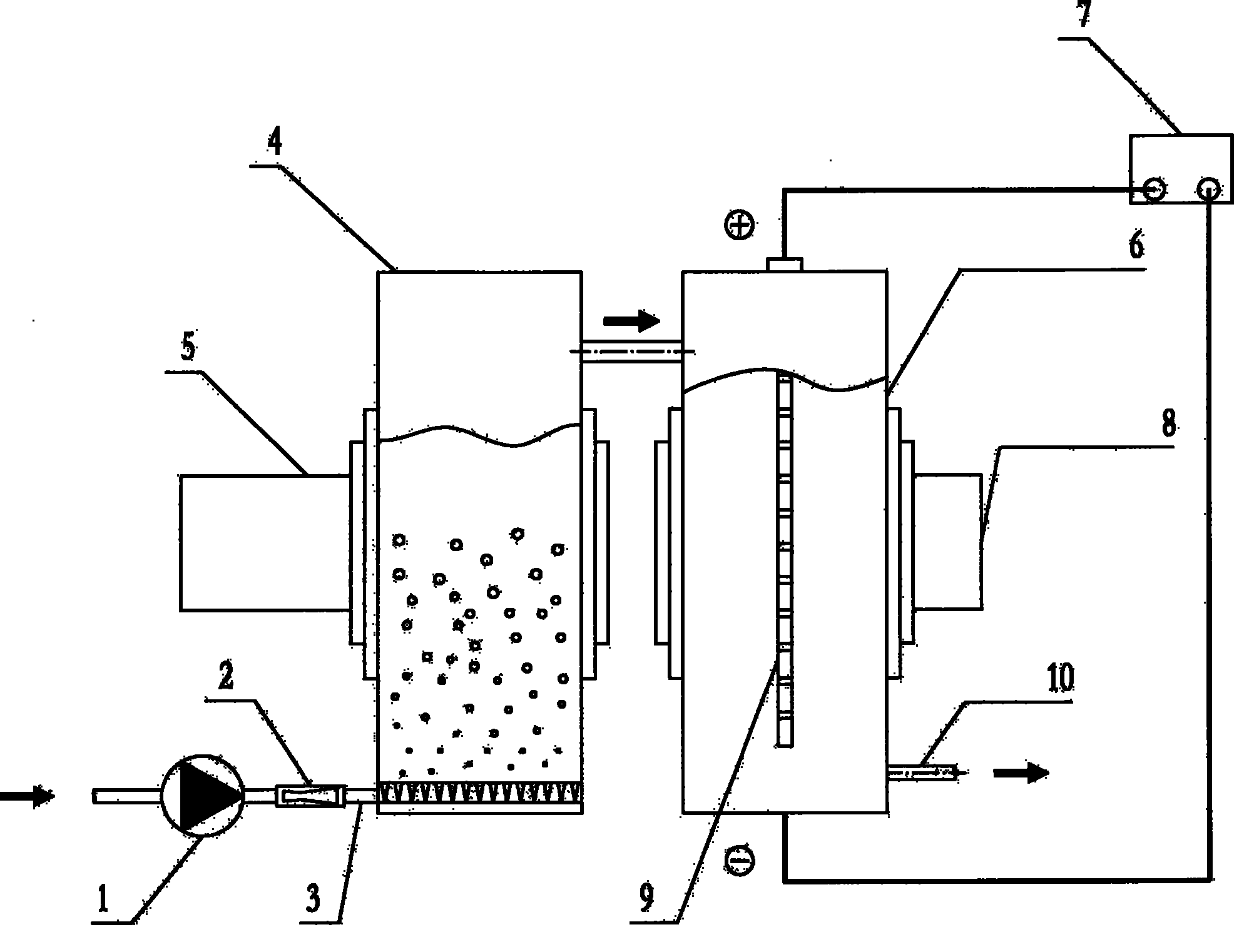 Micro-electrolysis device capable producing active oxygen