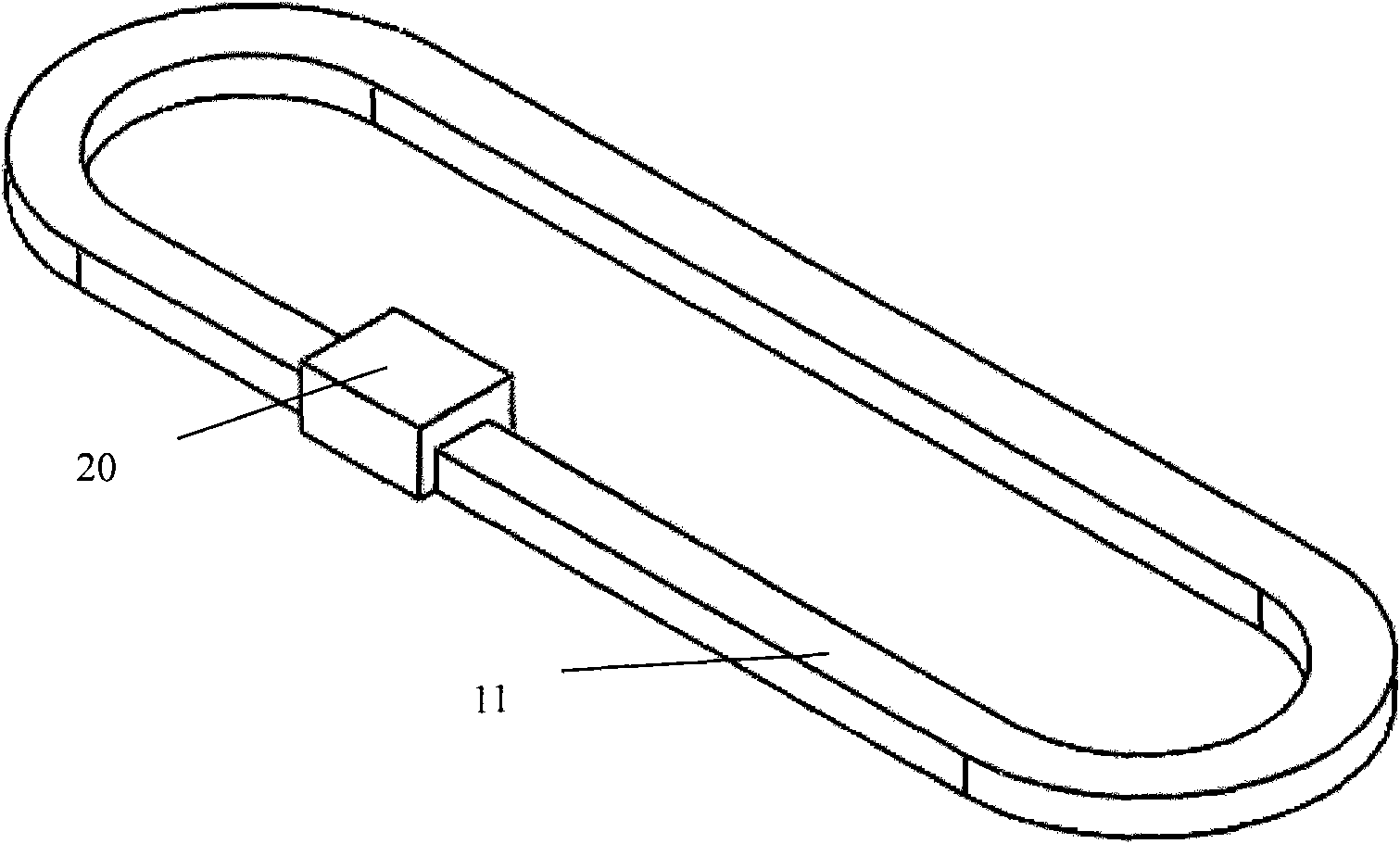 Mobile phone with liquid metal radiating module group