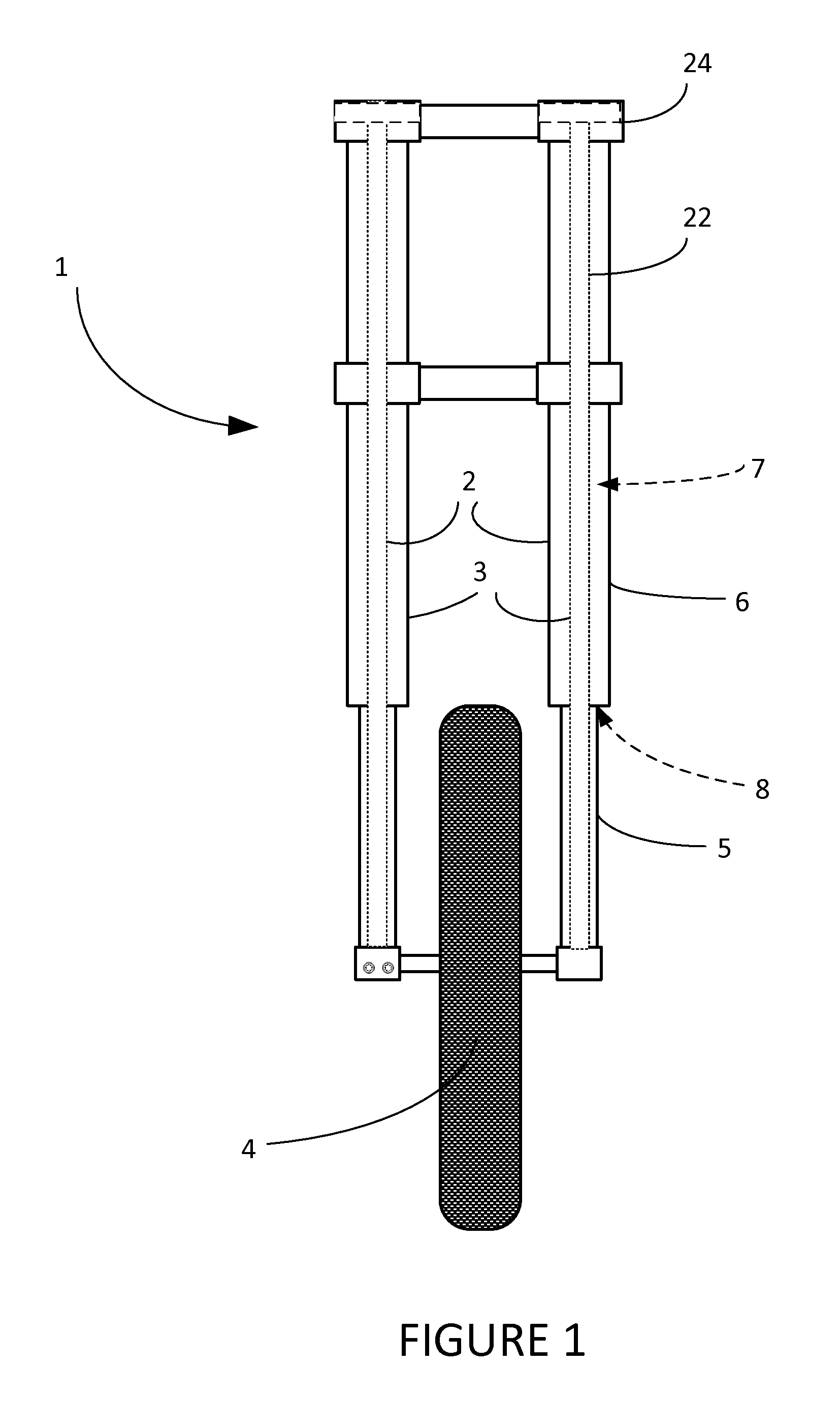 Fork cartridge driver