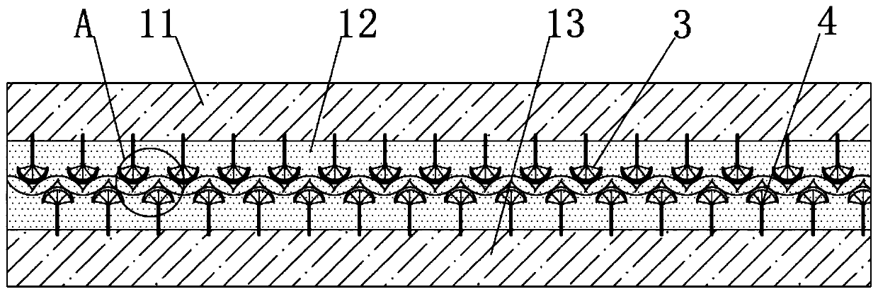 Rapid filling corrosion resisting clad layer