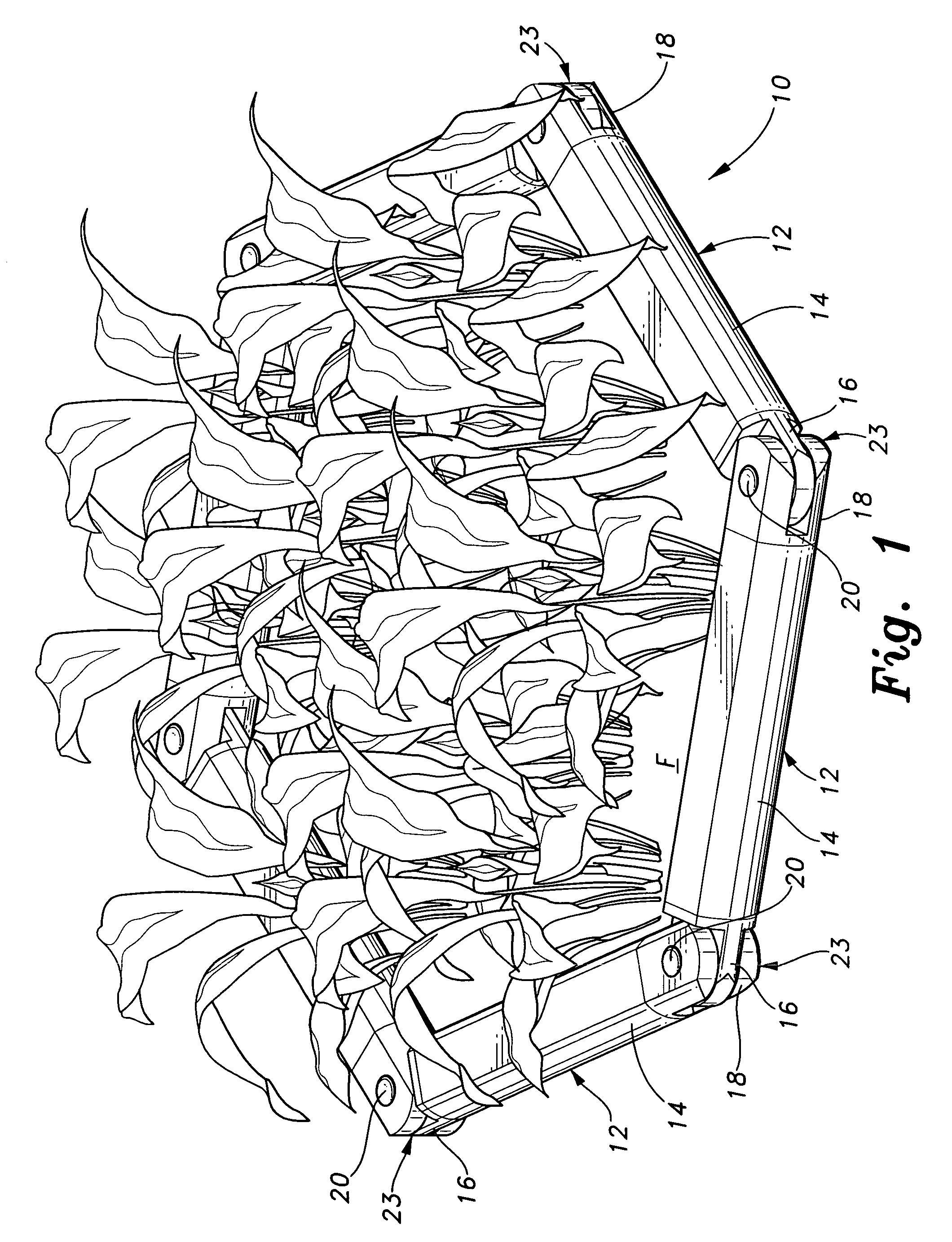 Plastic landscape border system