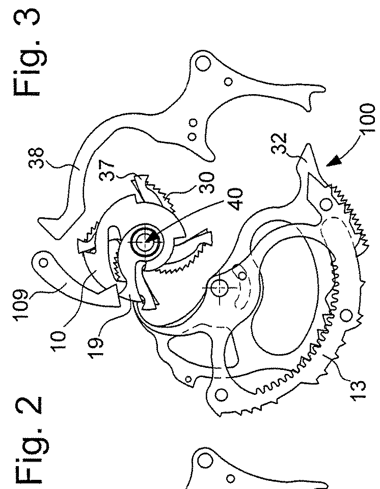 Mechanical watch with a carillon striking mechanism