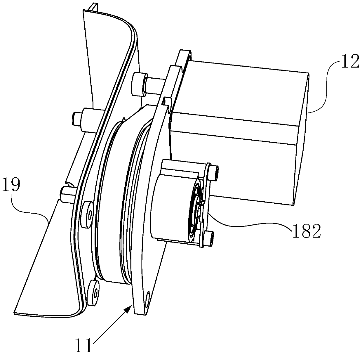 Synchronous belt pulley driving structure, robot drive base and tabletop-level mechanical arm