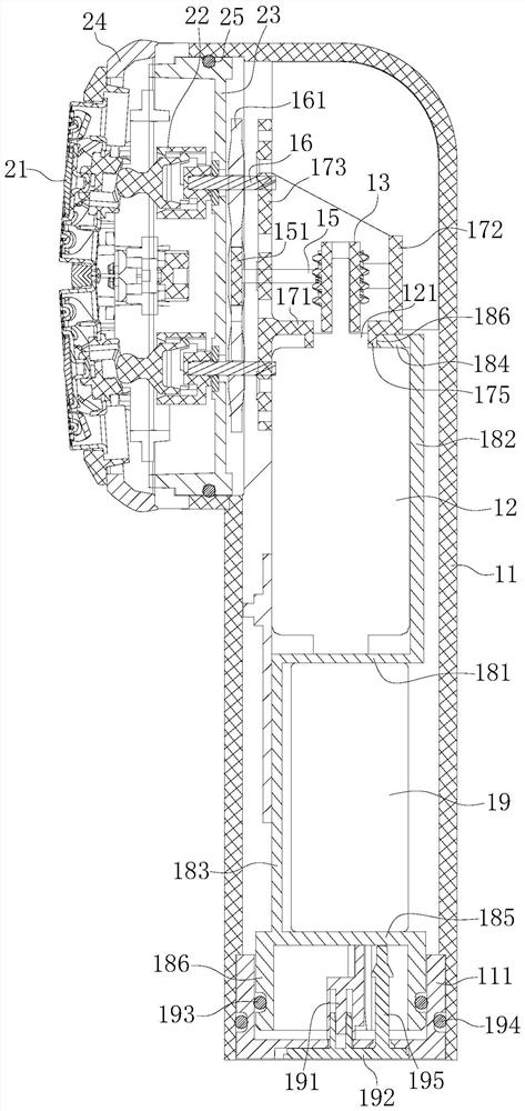 Transmission device and shaver