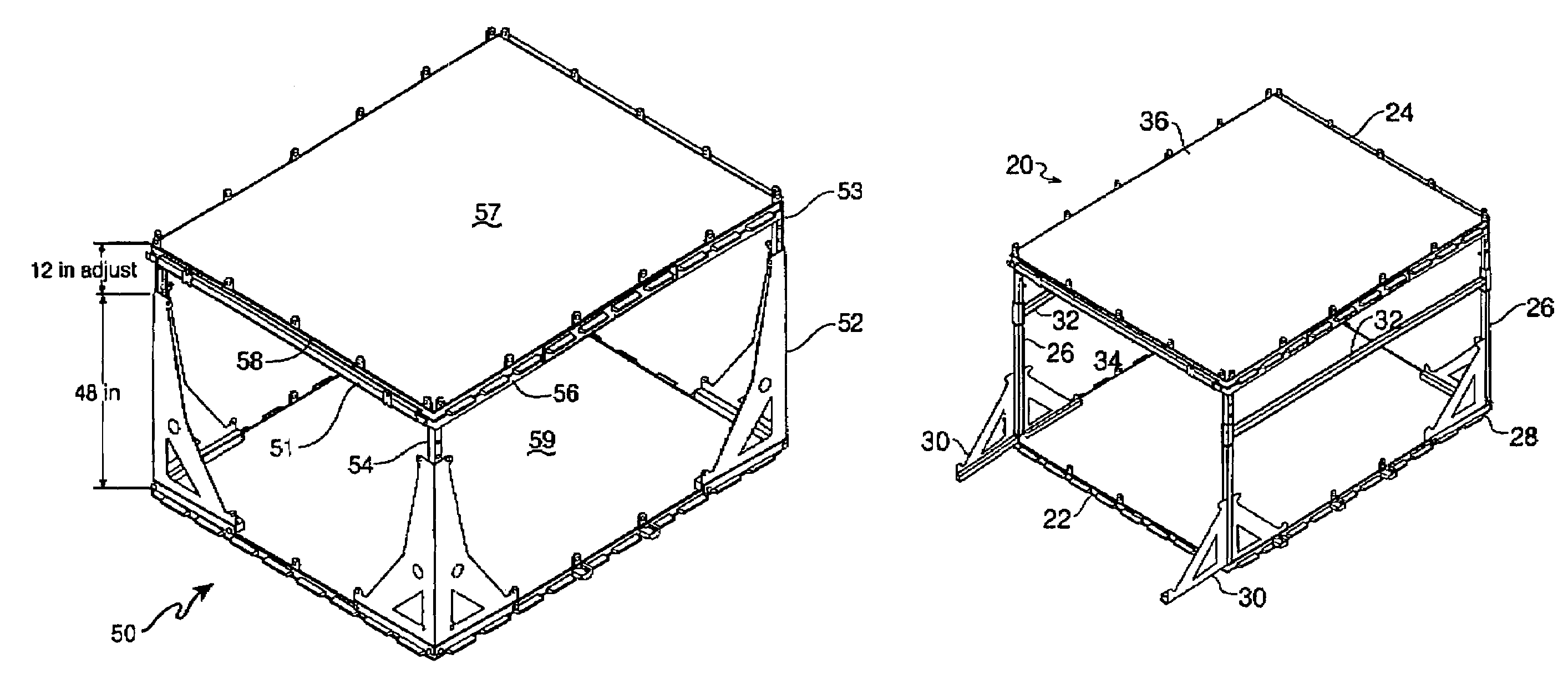 Increasing cargo loading of vehicles