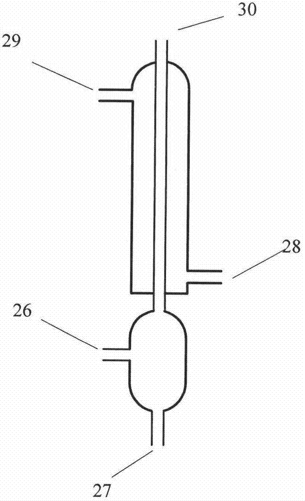 Method and device for detecting trace metal elements in water body by using laser-induced breakdown spectroscopy assisted by direct current discharging vaporization