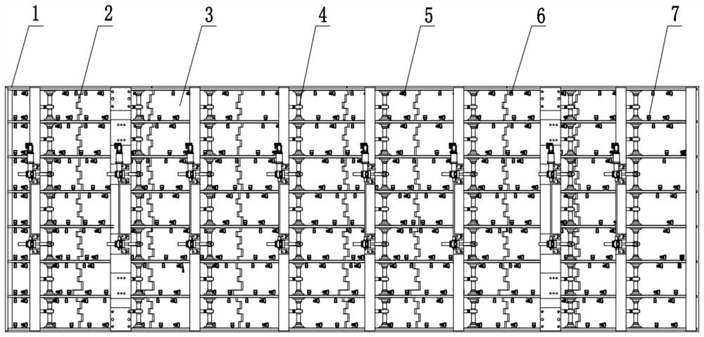 Hole wall opening-closing ratio continuously adjustable device applied to transonic wind tunnel test section