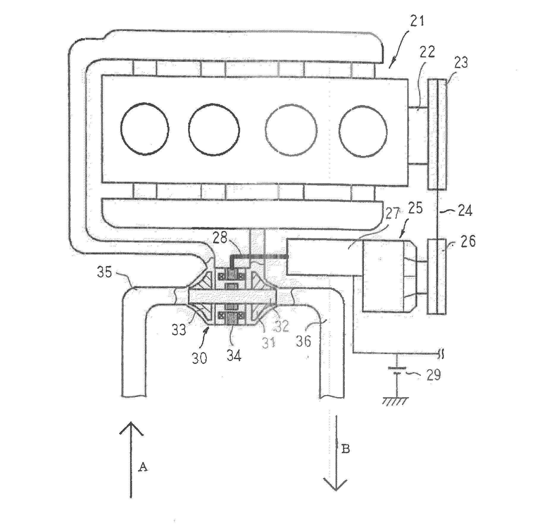 Magnetic inductor rotary machine and fluid transfer apparatus that uses the same