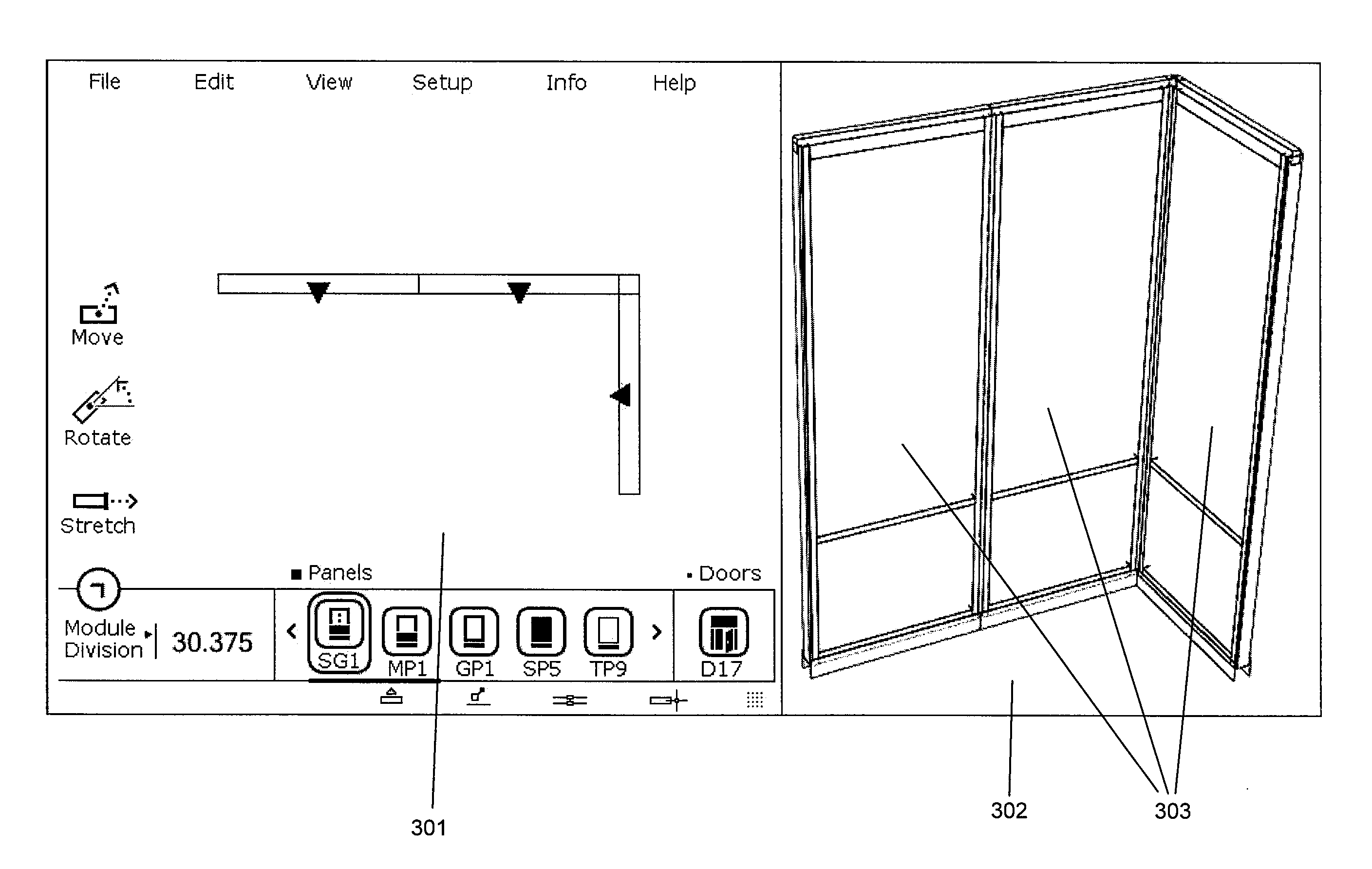 Parametric product configuration system