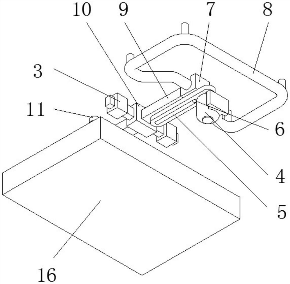 Four-way valve reversing and chamfering machining device