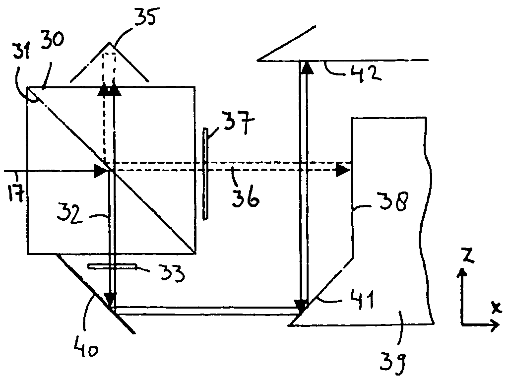 Lithographic interferometer system