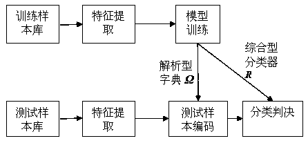 Behavior Recognition Method Based on Comprehensive Linear Classifier and Analytical Dictionary