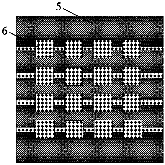 Full-color LED array device integrated manufacturing method