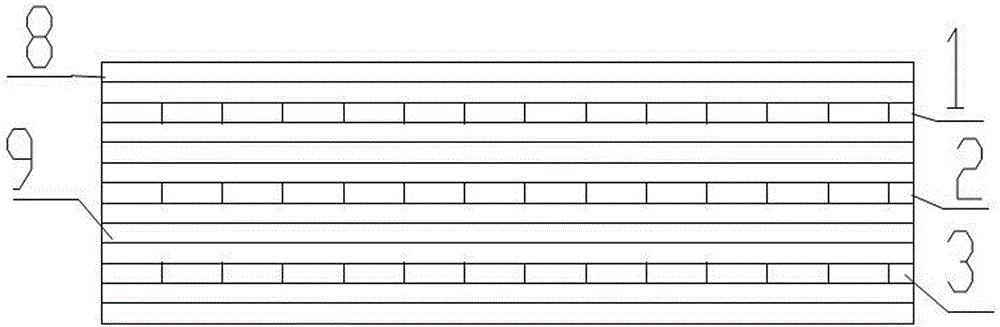 Manufacturing method of environment-friendly high-strength anti-deformation solid wood composite door