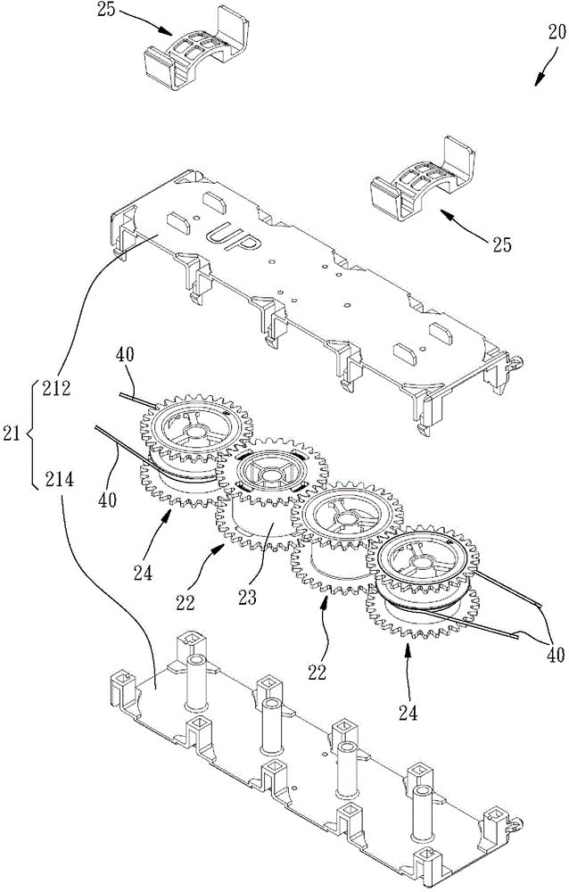 Curtain body braking mechanism of curtain without pulling rope