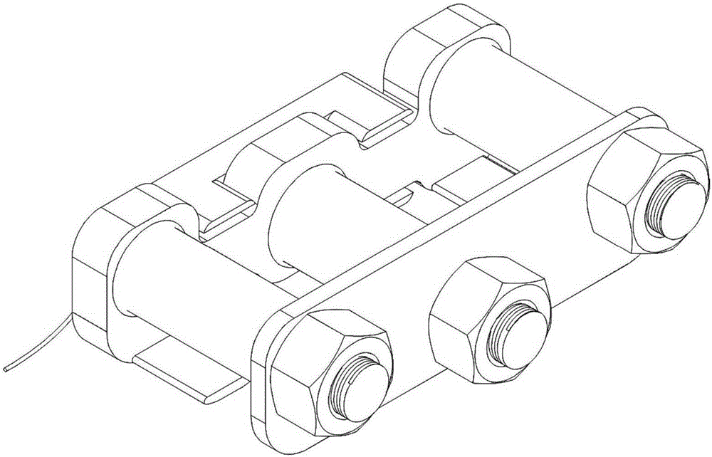 Suspended unbalanced dynamic tension sensor