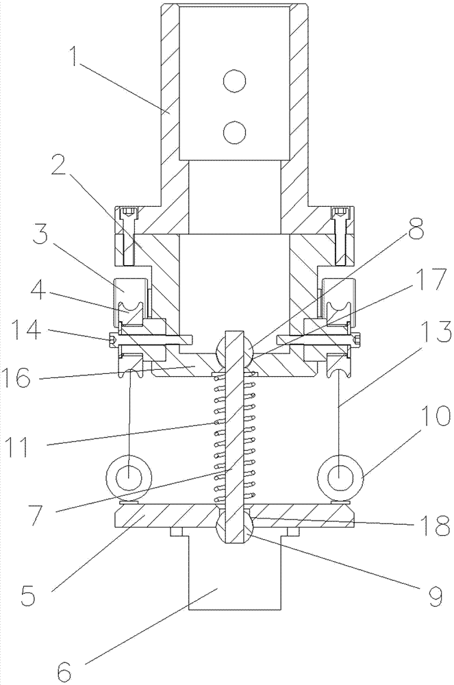 Steel pipeline arc plate fishing device