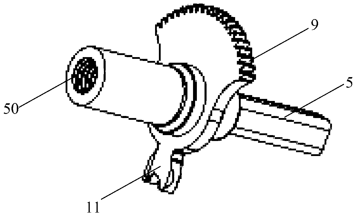 Gear selecting and shifting actuating mechanism and automatic transmission