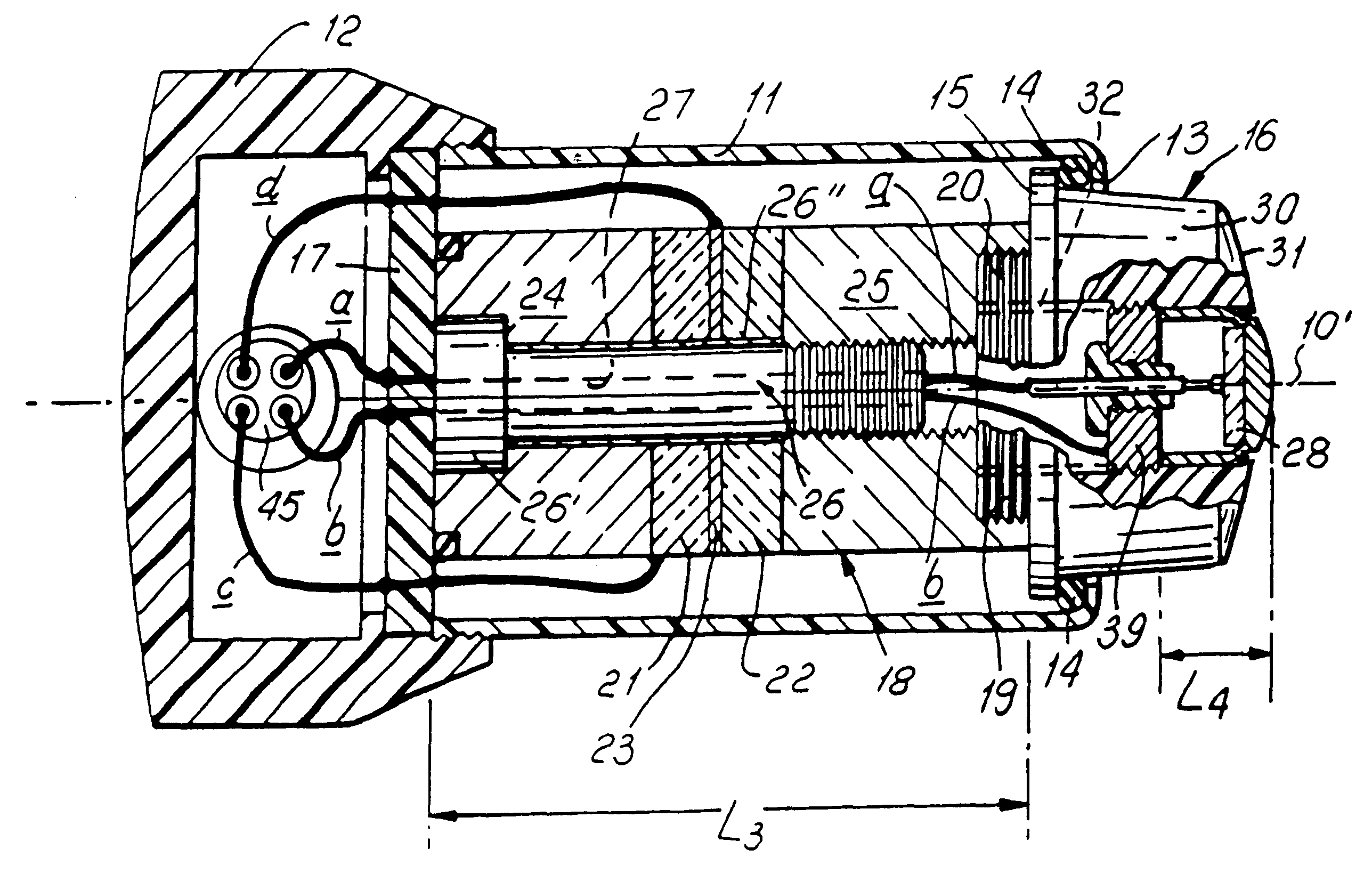 Apparatus for ultrasonic therapeutic treatment