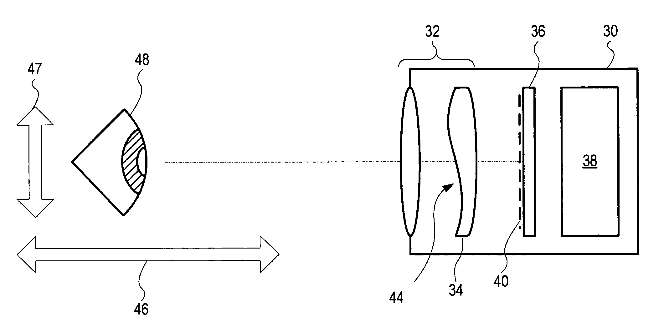 Iris image capture devices and associated systems