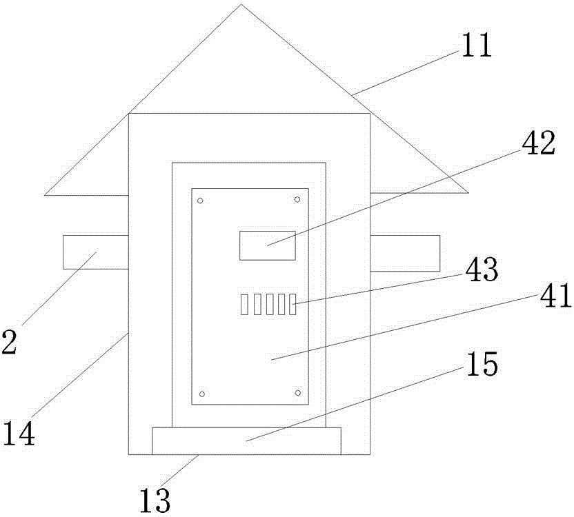 Agricultural outdoor protective type junction box