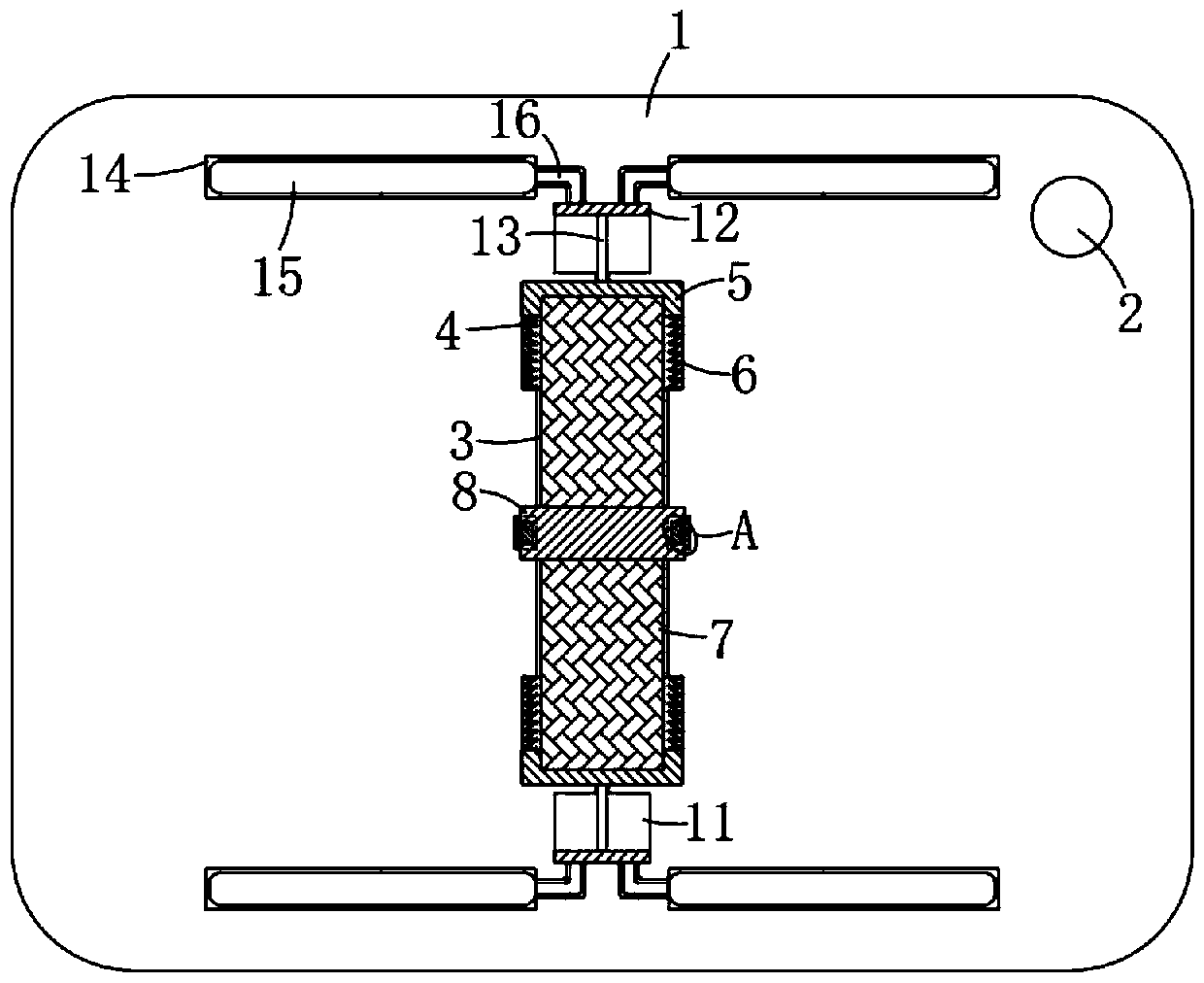 Handheld sheath device of electronic product