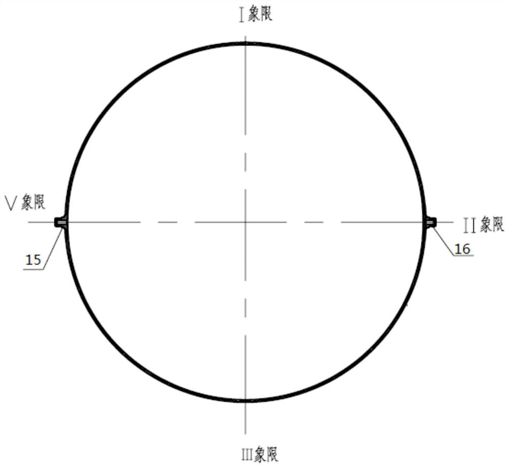 An eight-way shunt structure with pogo vibration suppression function