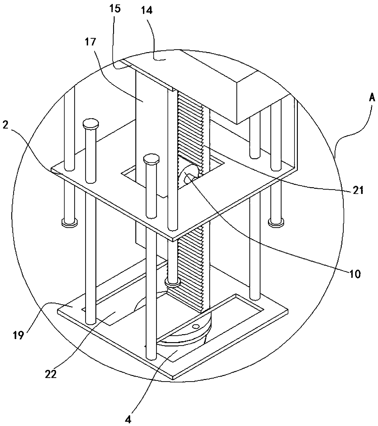 Anti-floating probe loading device for marine surveying and mapping unmanned ship