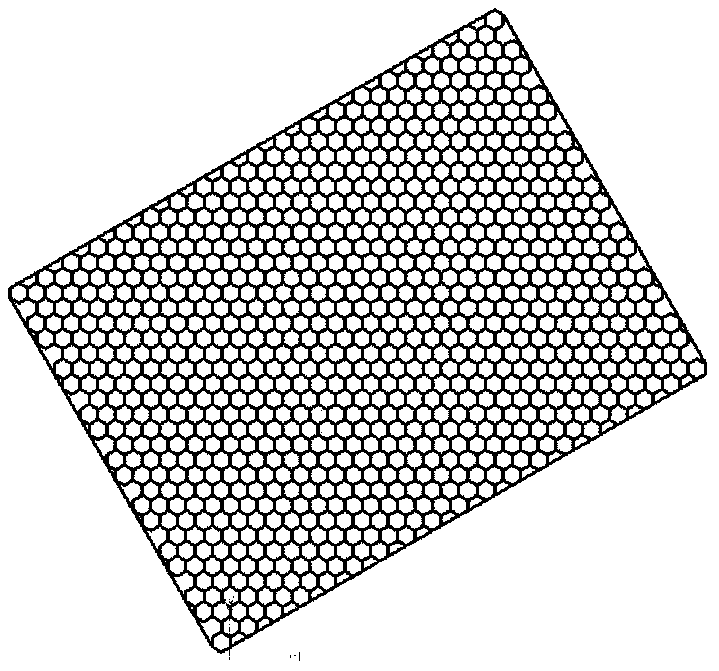 Variable-thickness honeycomb automobile battery pack shell structure