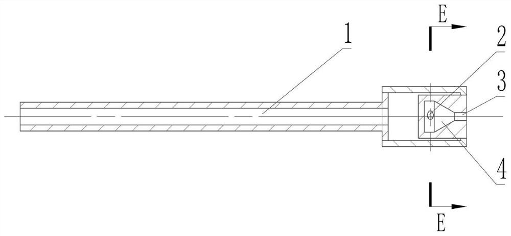 Integrated pressure rotational flow atomizing nozzle of gas turbine and combustor with nozzle