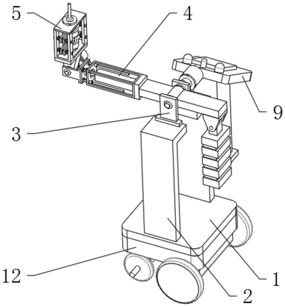 Concrete strength testing device and using method thereof