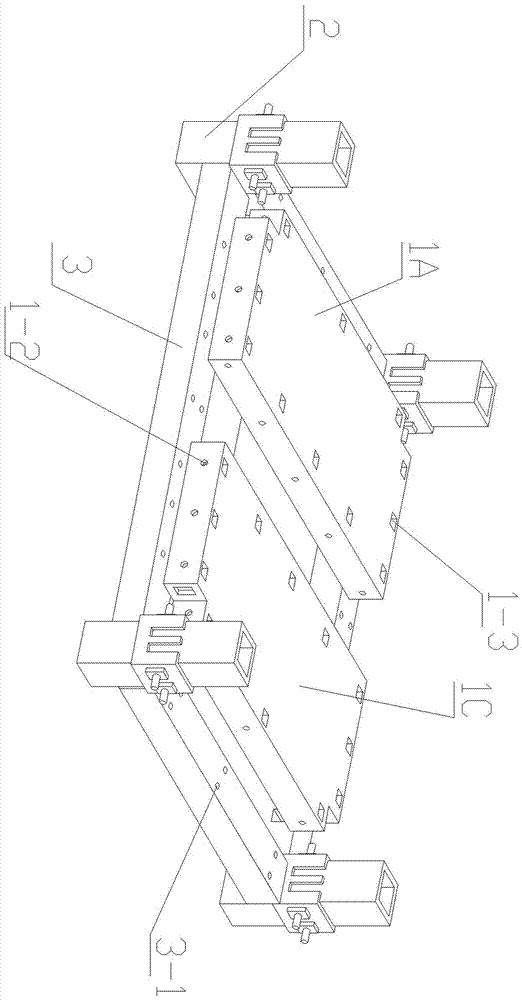 Method for assembling steel structure framework and composite lightweight floor slab module