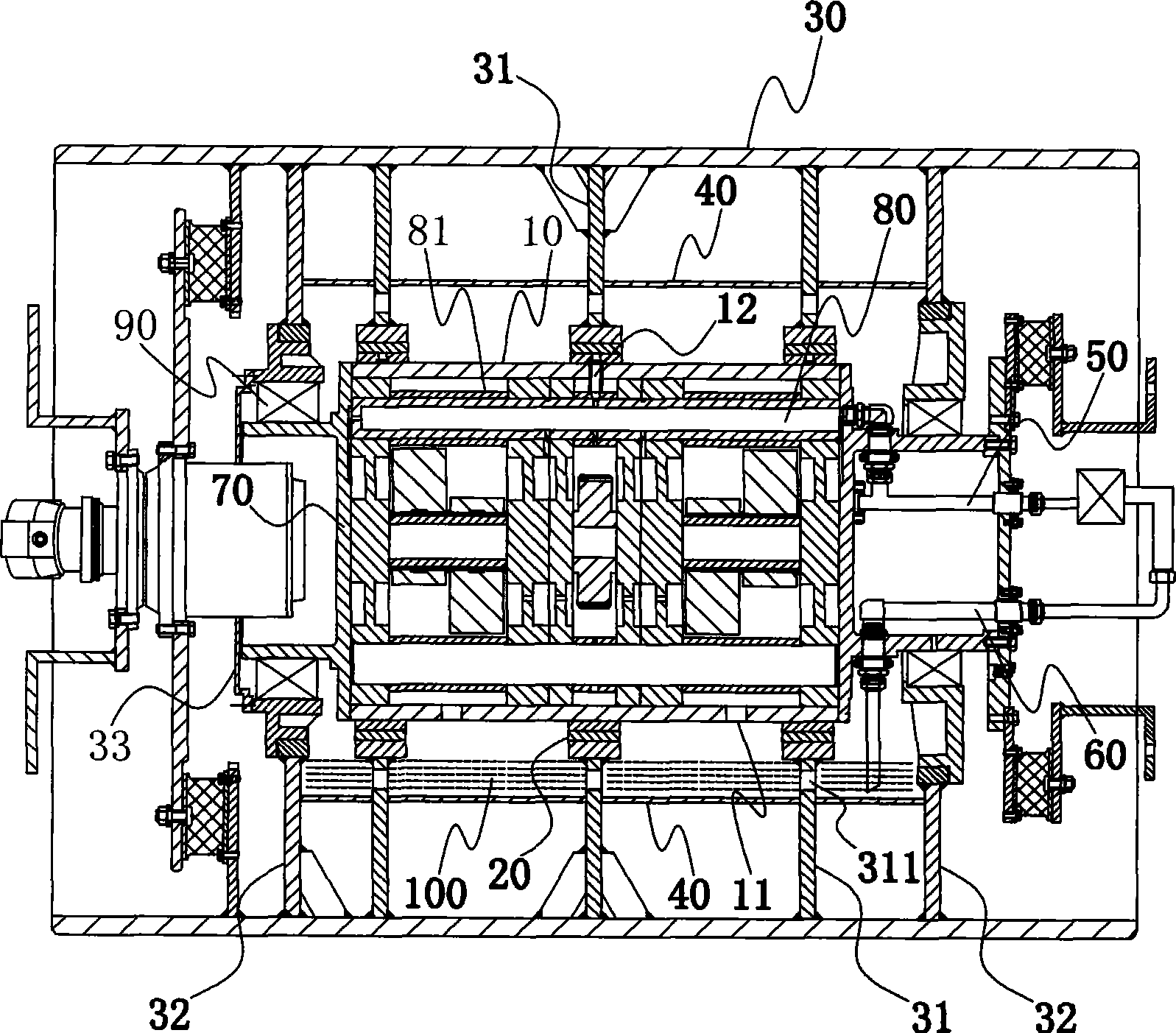 Lubricating and cooling system for vibrating roller