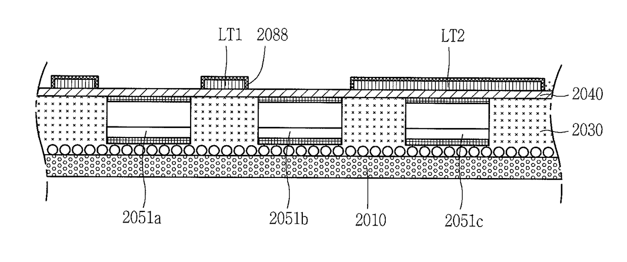 Display device using semiconductor light emitting device and method of manufacturing the same