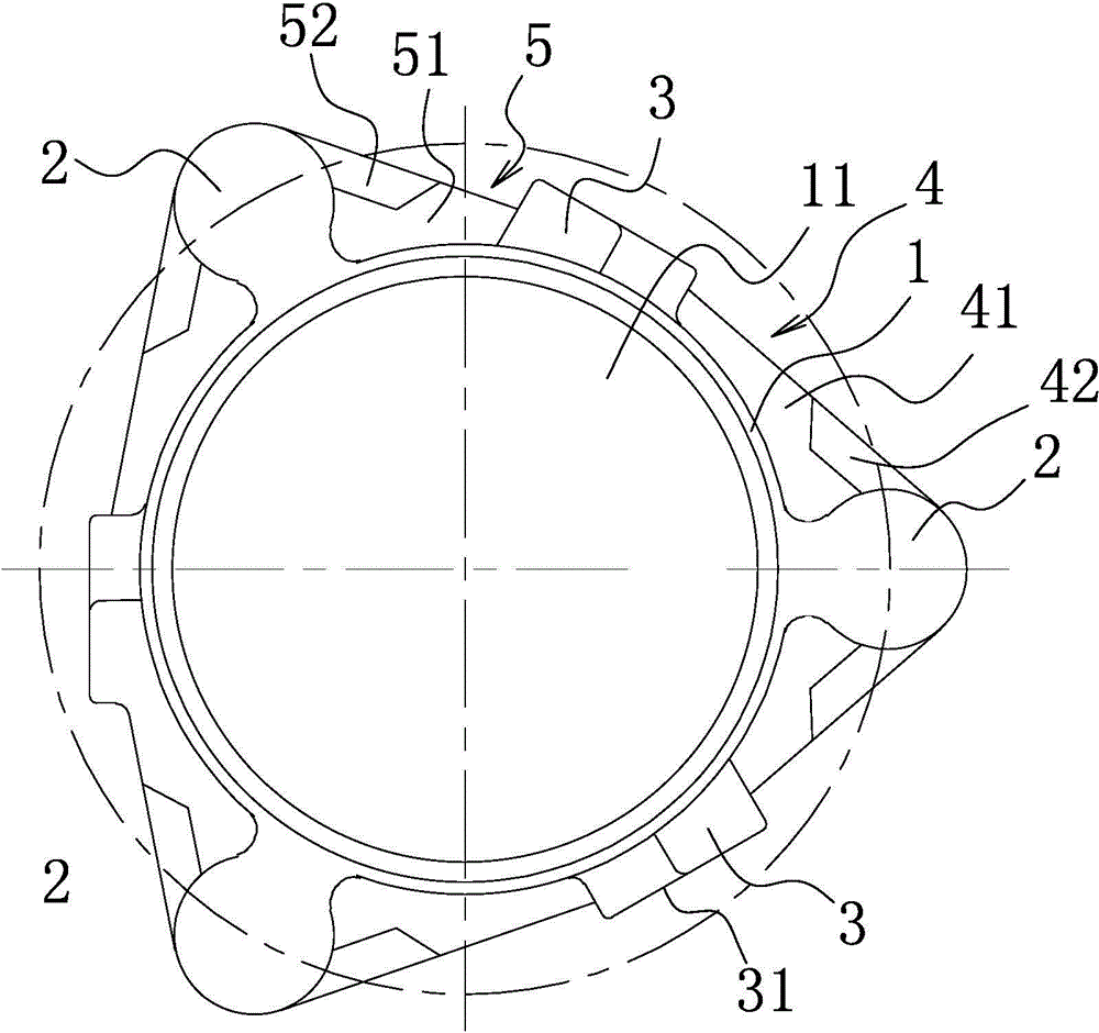 Outer ring forged piece of wheel hub unit