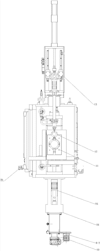 High-temperature irradiation creeping device