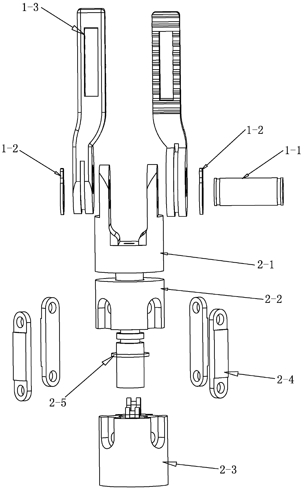 A flexible multi-joint surgical instrument for robot-assisted minimally invasive surgery