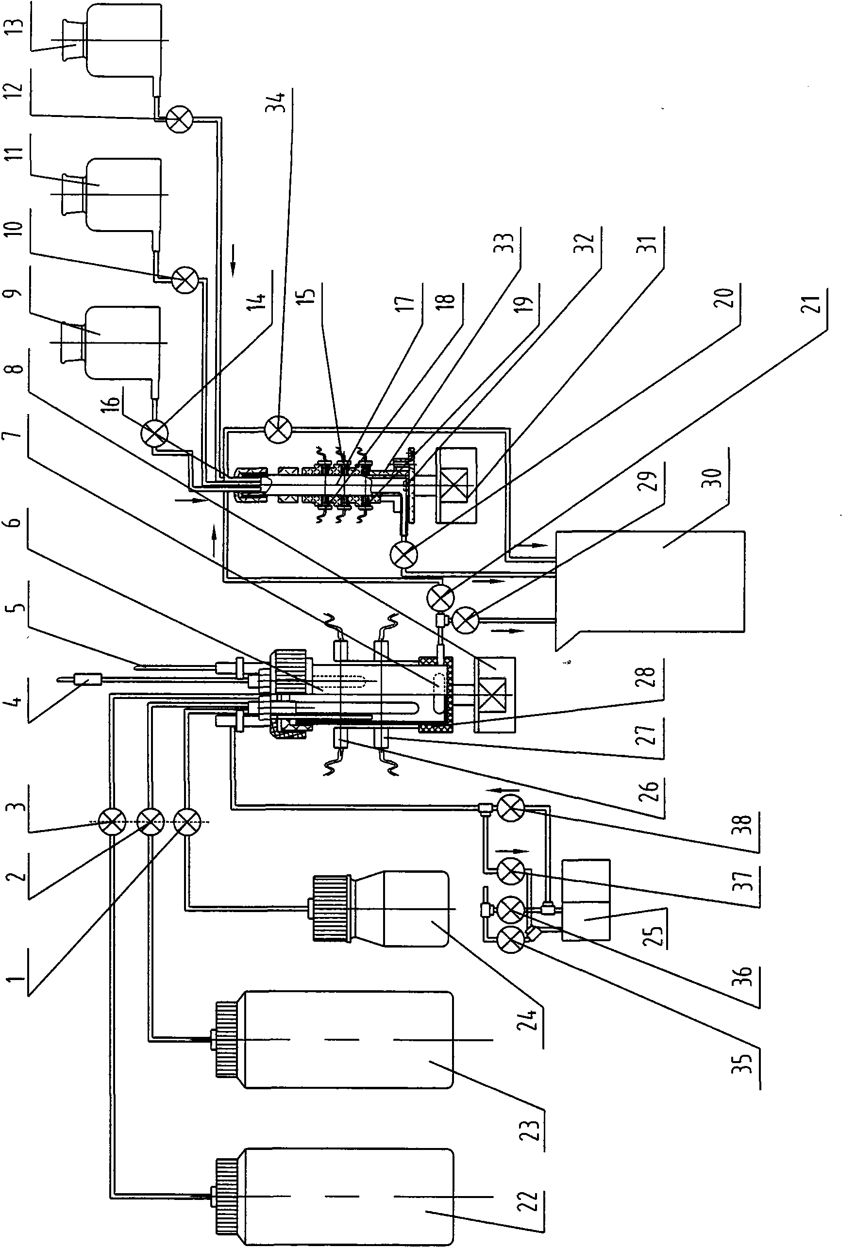 Fully automatic water-soluble acid tester